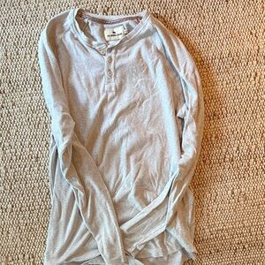 The Normal Brand Gray Henley Shirt